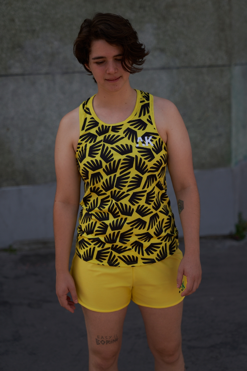 Maillot beach volley - vue face zoom