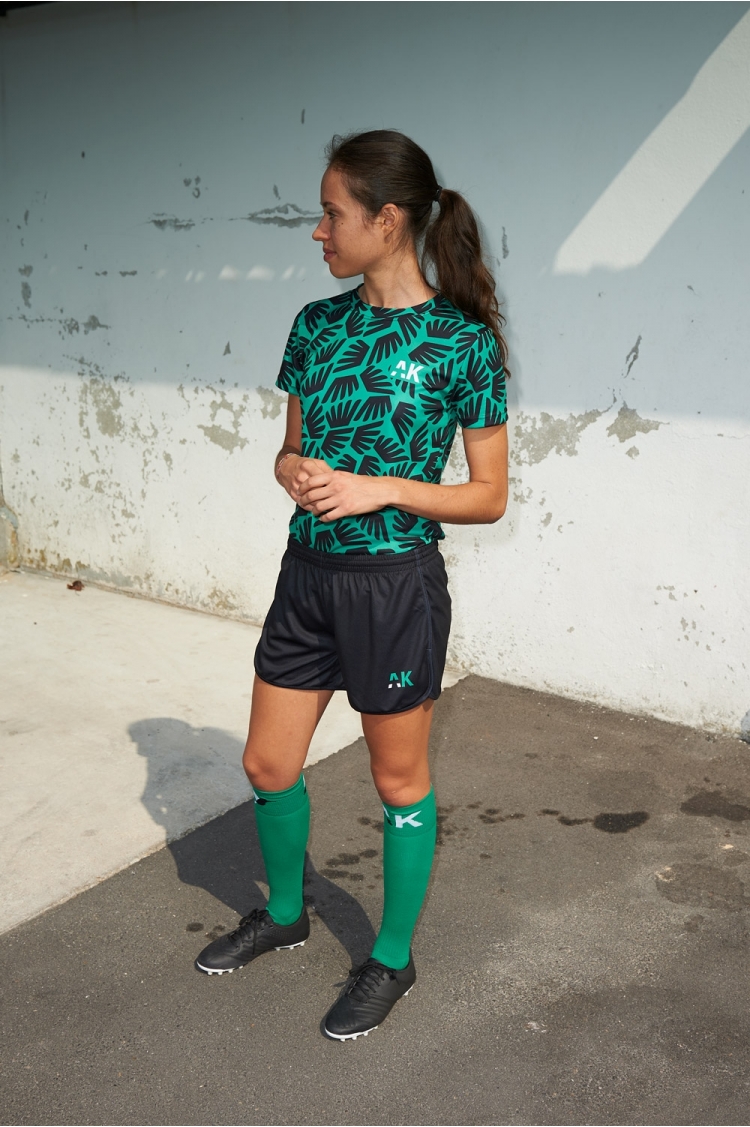 Short with under short Mia - Women's Football - Front view