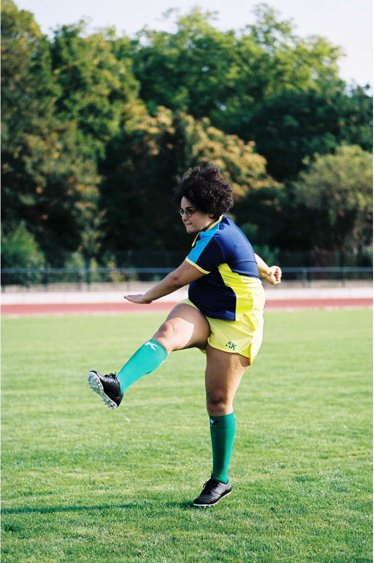 Short Nettie - Primula - Jaune - Football Femme - Tir au but