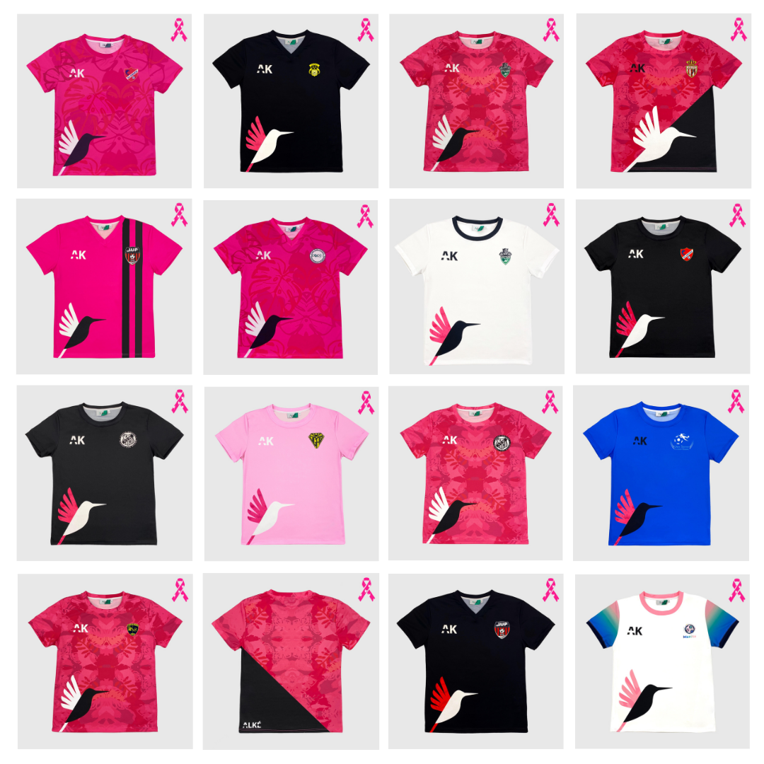 Maillots Octobre Rose
